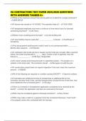 VA CONTRACTORS TEST PAPER 2025&sol;2026 QUESTIONS WITH ANSWERS TAGGED A&plus;