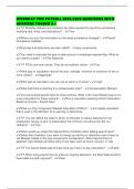 WORKDAY PRO PAYROLL 2025&sol;2026 QUESTIONS WITH ANSWERS TAGGED A&plus;