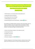 NSG554- E Actual Exam Questions With Reviewed  100&percnt; Correct Detailed Answers With Rationales  Guaranteed Pass&excl;&excl;Current Update   &lpar;Verified Pass&rpar; 