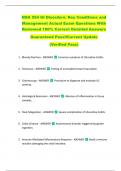 NSG 554 GI Disorders&colon; Key Conditions and  Management Actual Exam Questions With  Reviewed 100&percnt; Correct Detailed Answers  Guaranteed Pass&excl;&excl;Current Update   &lpar;Verified Pass&rpar; 