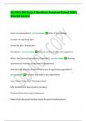 GCU BIO-205 &ndash; Exam 1 Questions with Verified Answers &lpar;Latest 2025 Edition&rpar; &ndash; Assured Success