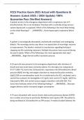 FCCS Practice Exam 2025 Actual with Questions & Answers &lpar;Latest 2025 &sol; 2026 Update&rpar; 100&percnt; Guarantee Pass &lpar;Verified Answers&rpar;