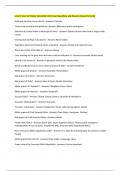 Level 1 Court of Master Sommelier Intro Exam Questions and Answers Solved Correctly 