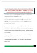 FLORIDA BUILDING CONTRACTOR BUSINESS&sol;FINANCE STUDY EXAM &vert; ALL QUESTIONS AND CORRECT ANSWERS &vert; GRADED A&plus; &vert; LATEST EXAM &vert; VERIFIED ANSWERS &vert; JUST RELEASED