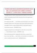 FLORIDA ELECTRICAL BUSINESS EXAM NEWEST EXAM 2025 &vert; ALL QUESTIONS AND CORRECT ANSWERS &vert; GRADED A&plus; &vert; LATEST EXAM &vert; VERIFIED ANSWERS