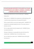 INP 100 EXAM 2025 &lpar;INPATIENT FUNDAMENTALS EXAM&rpar; &vert; ALL QUESTIONS AND CORRECT ANSWERS &vert; GRADED A&plus; &vert; VERIFIED ANSWERS &vert; NEWEST EXAM
