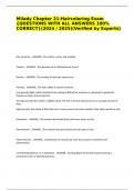Milady Chapter 21-Haircoloring Exam &lbrace;QUESTIONS WITH ALL ANSWERS 100&percnt; CORRECT&rcub;&lpar;2024 &sol; 2025&rpar;&lpar;Verified by Experts&rpar;