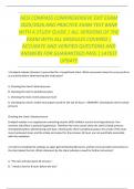 HESI COMPASS COMPREHENSIVE EXIT EXAM 2025&sol;2026 AND PRACTICE EXAM TEST BANK WITH A STUDY GUIDE &vert; ALL VERSIONS OF THE EXAM WITH ALL MODULES COVERED &vert; ACCURATE AND VERIFIED QUESTIONS AND ANSWERS FOR GUARANTEED PASS &vert; LATEST UPDATE