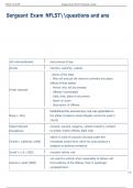 Exam &lpar;elaborations&rpar; Sergeant  NFLST  