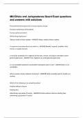 MN Jurisprudence EXAMS PACKAGE DEAL QUESTIONS AND ANSWERS WITH VERIFIED SOLUTIONS UPDATED