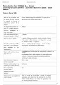 MAINE PERMIT TEST 2024&vert; EXPERT VERIFIED&vert; COMPLETE SOLUTIONS GRADED A&plus;&vert;