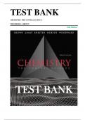 TEST BANK CHEMISTRY&colon; THE CENTRAL SCIENCE THEODORE L&period; BROWN 12th Edition
