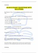 CS 6515 EXAM 2 QUESTIONS WITH  SOLUTIONS 