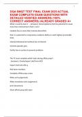 DQA SMQT TEST FINAL EXAM 2025 ACTUAL EXAM COMPLETE EXAM QUESTIONS WITH DETAILED VERIFIED ANSWERS &lpar;100&percnt; CORRECT ANSWERS&rpar; &sol;ALREADY GRADED A&plus;