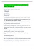 AMAZON DRIVER EXAM QUESTIONS AND ANSWERS