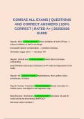 COMSAE ALL EXAMS &vert; QUESTIONS AND CORRECT ANSWERS &vert; 100&percnt; CORRECT &vert; RATED A&plus; &vert; 2025&sol;2026 GUIDE