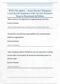  IFSTA Questions with Correct Answers Easy to Download UpToDate