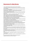 Electrolysis FL State Review Exam 2025&sol;2026 Questions With Completed & Verified Solutions&period;