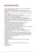 Electrolysis FL state Exam 2025&sol;2026 Questions With Completed & Verified Solutions&period;