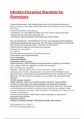 Infection Prevention Standards for Electrolysis Exam 2025&sol;2026 Questions With Completed & Verified Solutions&period;