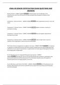 IPMA HR SENIOR CERTIFICATION EXAM QUESTIONS AND ANSWERS