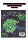 Test Bank - Karp&rsquo;s Cell and Molecular Biology&comma; 9th Edition by Gerald Karp