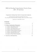 HESI A2 2025 Reading Comprehension&colon; 80 Unique Practice Questions with Answers