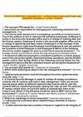 FEDVTE ENTERPRISE CYBERSECURITY OPERATIONS EXAM QUESTIONS AND ANSWERS GRADED A&plus; LATEST UPDATE&period;
