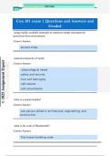 Con 101 exam 1 Questions and Answers and  Graded