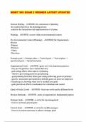 MGMT 309 EXAM 2 WESNER LATEST UPDATED