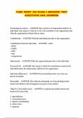  MGMT 309 &sol;  MGMT309 FULLY PACKAGED EXAMS