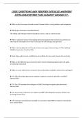 CISEC QUESTIONS AND VERIFIED DETAILED ANSWERS 100&percnt; GUARANTEED PASS ALREADY GRADED A&plus;