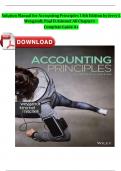 Solution Manual For Accounting Principles 14th Edition by Jerry J&period; Weygandt&comma; Paul D&period; Kimmel&vert;&vert;ISBN NO&colon;10&comma;&vert;&vert;ISBN NO&colon;13&comma;978-&vert;&vert;All Chapters&vert;&vert;Complete Guide A&plus; Newest Version