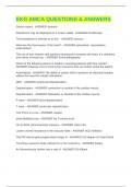 EKG AMCA QUESTIONS & ANSWERS