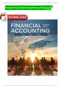 Test Bank for Financial Accounting 11th Edition by Libby & Hodge&comma; ISBN&colon; 9781264229734&comma; All 13 Chapters Covered&comma; Verified Latest Edition