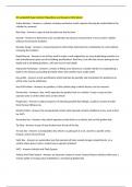 NC Locksmith Exam Section 8 Questions and Answers Fully Solved 