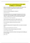 Z-51 EXAM 6 QUESTIONS WITH 100&percnt; CORRECT ANSWERS&excl;&excl;