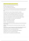 NUSCTX 104 Final Exam Questions and Answers Solved Correctly 