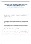 CJE PRACTICE EXAM 1 2025 UPDATE&sol;PRACTICE QUESTIONS  AND CORRECT VERIFIED ANSWERS&lpar;complete  solutions&rpar;ASSURED SUCCESS&sol;GRADED A&plus;&excl;&excl;&excl;