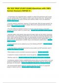 PSI TEST PREP STUDY EXAM &lpar;Questions with 100&percnt; Correct Answers&rpar; RATED A&plus;&period;