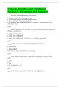 Gypsum Construction Handbook &lpar;NASCLA&rpar; Questions and Answers