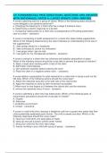 ATI Fundamentals Proctored Exam 2024 &vert; 100&plus; Verified Q&A with Rationales &vert; A&plus; Nursing Review"