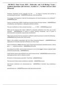MCB4271 Final Exam 2025 &vert; Molecular and Cell Biology Exam &vert; Updated Questions and Answers &vert; Graded A&plus; &vert; Verified Answers &lpar;Just Released&rpar;