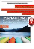 Managerial Accounting&colon; Tools for Business Decision Making&comma; 9th Edition &vert; Jerry J&period; Weygandt&comma; Paul D&period; Kimmel & Donald E&period; Kieso &vert; Complete Solution Manual