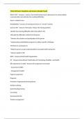  SPAA 344 Exam 1 Questions and Answers Already Passed 