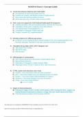 NUR2513 Maternal Child Nursing Exam 1 Concept Guide&period; &lpar;100&percnt; Reviewed & Verified Guide For Excellent Grades&rpar;