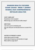 SHADOW HEALTH FOCUSED EXAM&colon; COUGH - WEEK 7 &lpar;DANNY RIVERA&rpar; 2025 COMPREHENSIVE DETAILED ANALYSIS