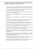 NU664C Study Guide for Midterm Exam 2025 complete questions &lpar; frequently tested&rpar; and answers&vert; already graded A&plus;