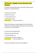 SPI Review Doppler Exam Questions And Answers&period;docx