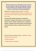 AWHONN ADVANCED FETAL MONITORING EXAM LATEST 2025  ACTUAL EXAM WITH COMPLETE QUESTIONS AND CORRECT  DETAILED ANSWERS &lpar;100&percnt; VERIFIED ANSWERS&rpar; &vert;ALREADY  GRADED A&plus;&vert; &vert;&vert;PROFESSOR VERIFIED&vert;&vert; &vert;&vert;BRANDNEW&excl;&excl;&excl;&vert;&vert; 